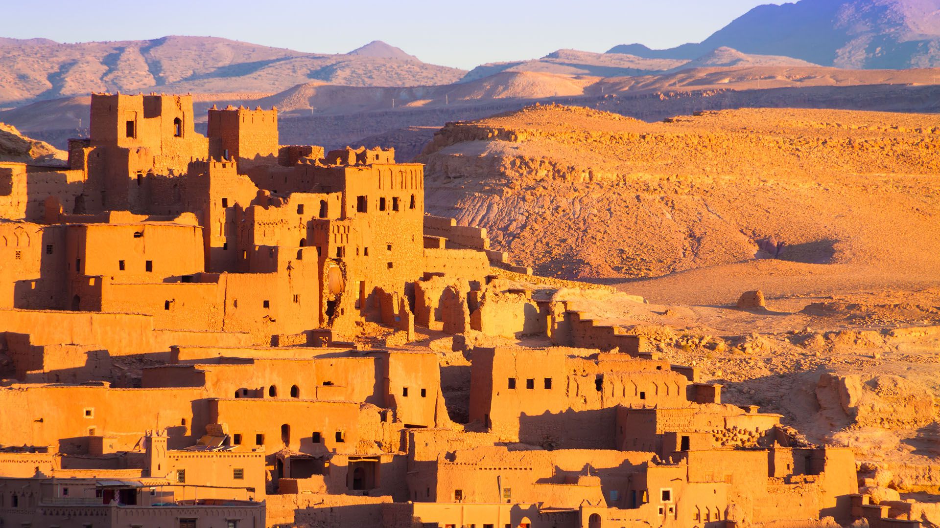 Ait Benhaddou fortified city in Morocco © Shutterstock